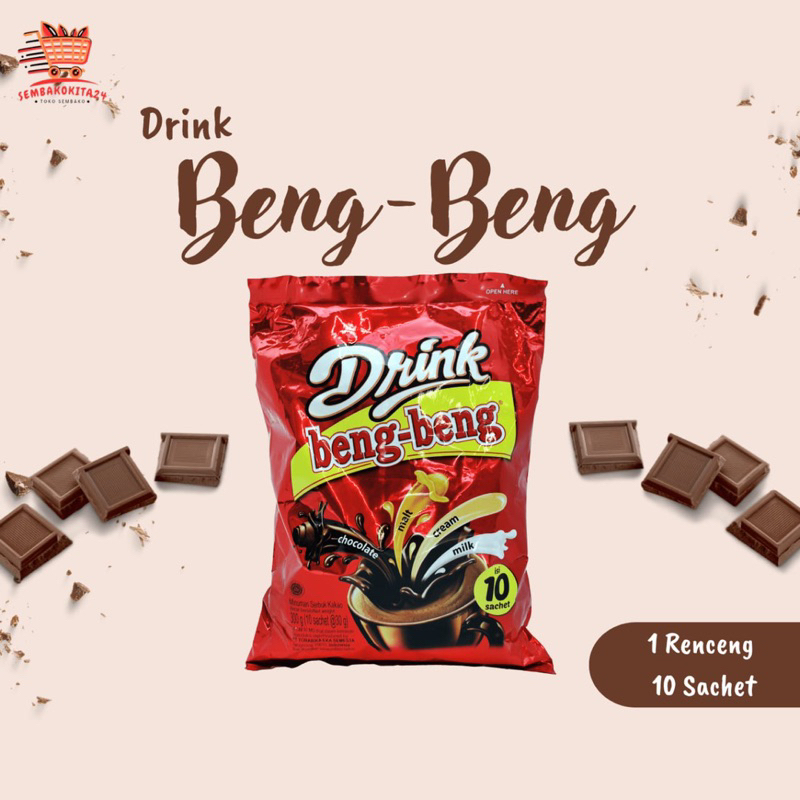 

Drink Beng Beng Cokelat 1 Renceng 10 Sachet