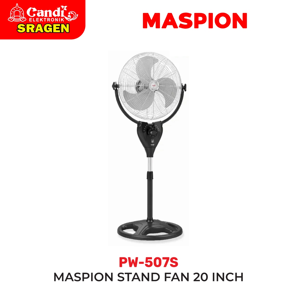 MASPION Kipas Angin Berdiri 20 Inch PW-507S