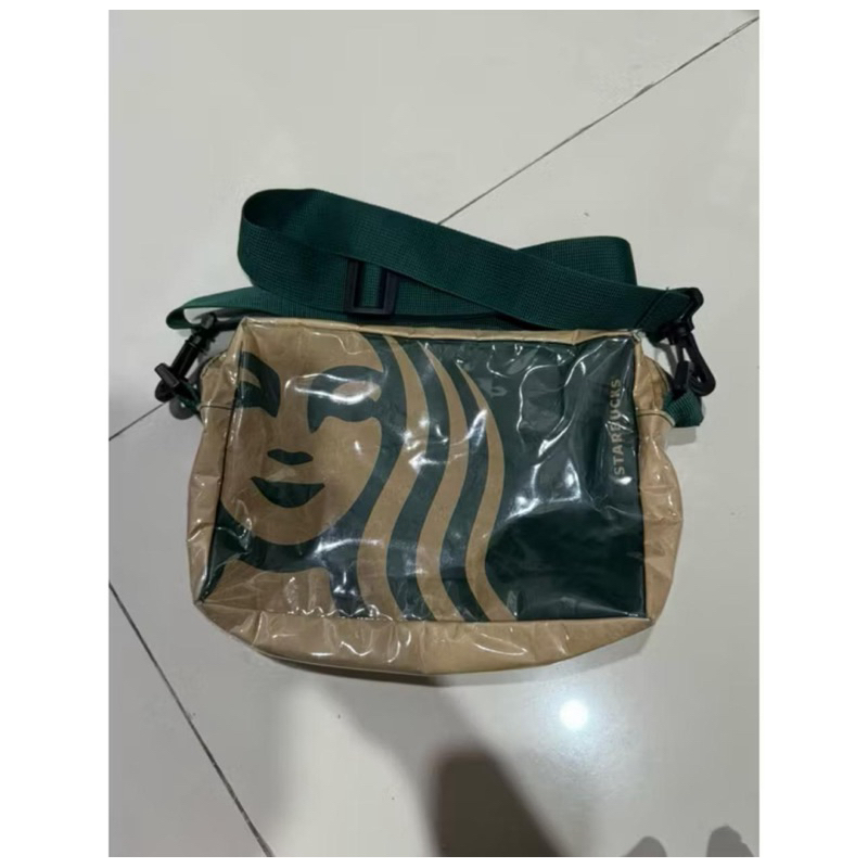 tas sling bag selempang unisex pria wanita ransel clutch handbag pouch bkk bangkok starbucks