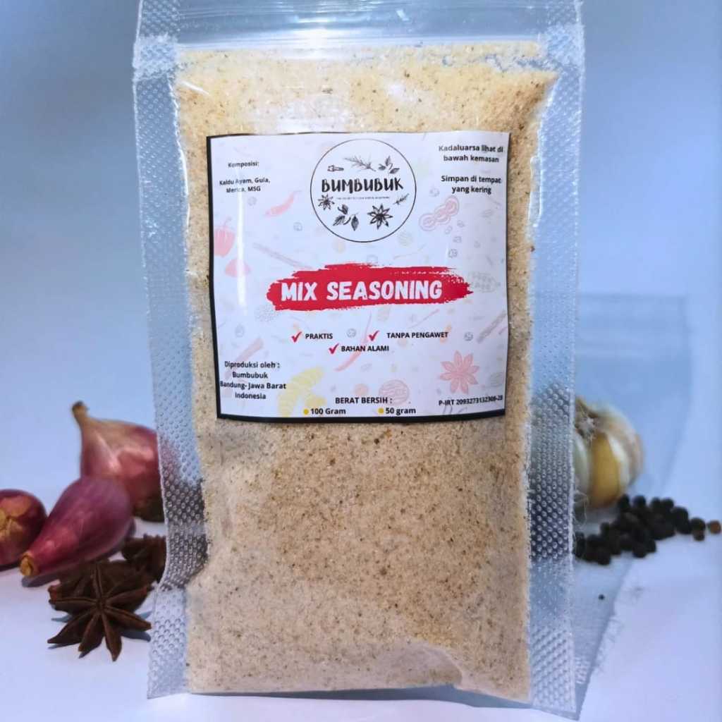 

Mix Seasoning 1kg / Bumbu Umami / Umami Spice / Penyedap Rasa / Bumbubuk / Dry Rub / Mix Rub