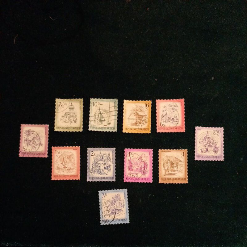 

Stamp Prangko, Republik Osterreich Austria