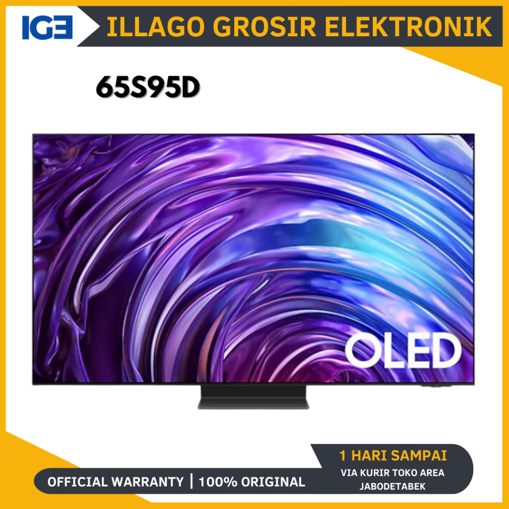 SAMSUNG 65S95D / S95D OLED 4K Tizen OS Smart TV 65 Inch - QA65S95DAKXXD
