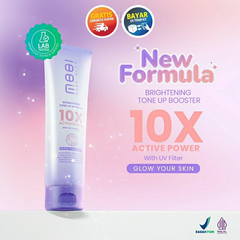 Mooi Pure Glow Lotion Tone Up Booster Mencerahkan Kulit 100% Original