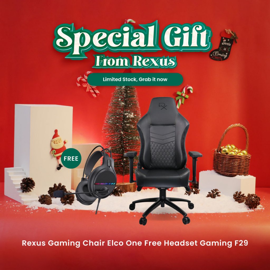 Rexus Gaming Chair Kursi Daxa Elco One DX-EC1 / DX EC1