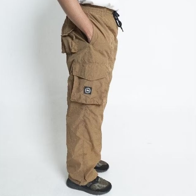 TROUBLEMAKER GORPCORE PANTS - TYRONNE BROWN - CARGO PANJANG - CELANA PANJANG - GORPANTS