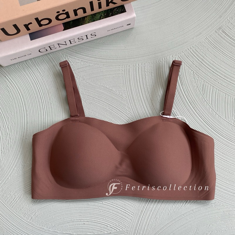 [Tanpa Kawat] Invisivle bra 1/2 cup sorex Kemben // Fetriscollection