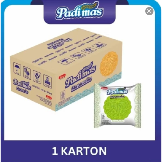 

PADIMAS Roti Panggang/ Roti Lilit/ Mooncake (Pia Bulan) 1KARTON ISI 60Pcs