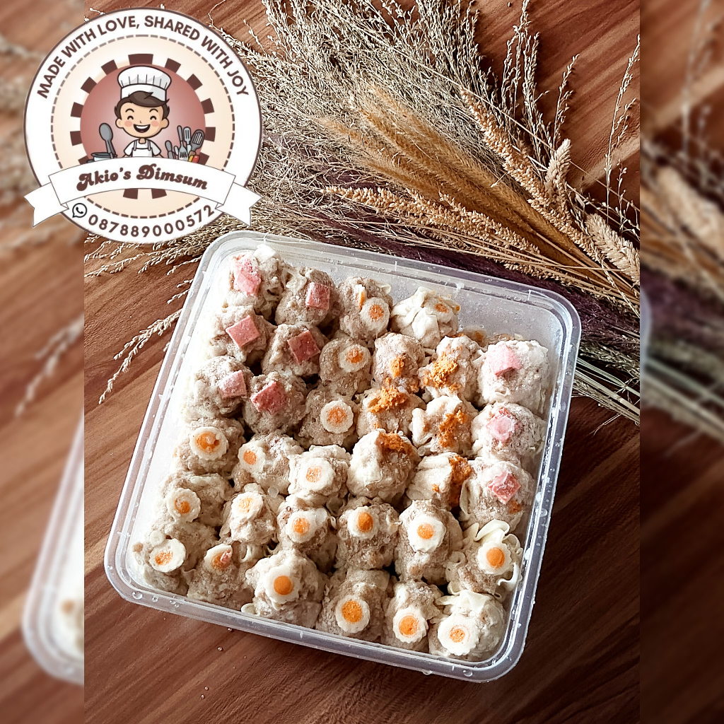 

PROMO AKHIR TAHUN!!! Akio's Dimsum Frozen isi 100pcs / Kemasan Twinwall / Gratis Saos Merah