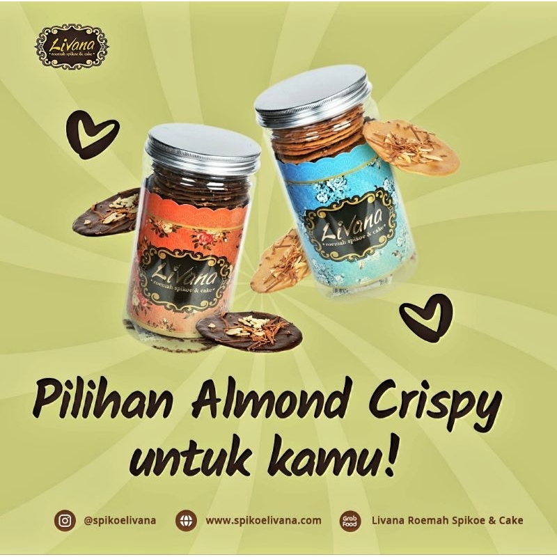 

Almond Crispy Livana