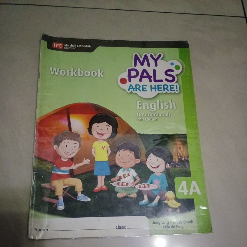 My Pals Are Here English Workbook 4A