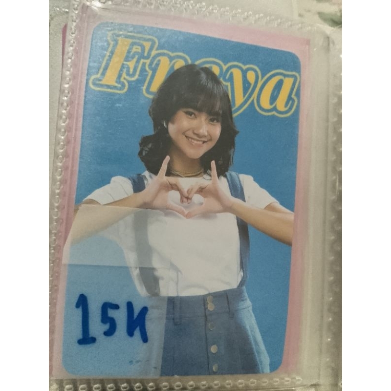 photocard official Freya JKT48 japota