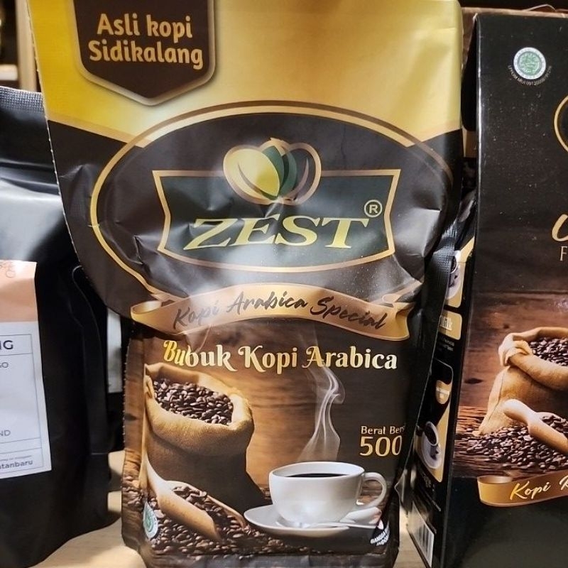 

Zest Kopi Arabica 500 gr