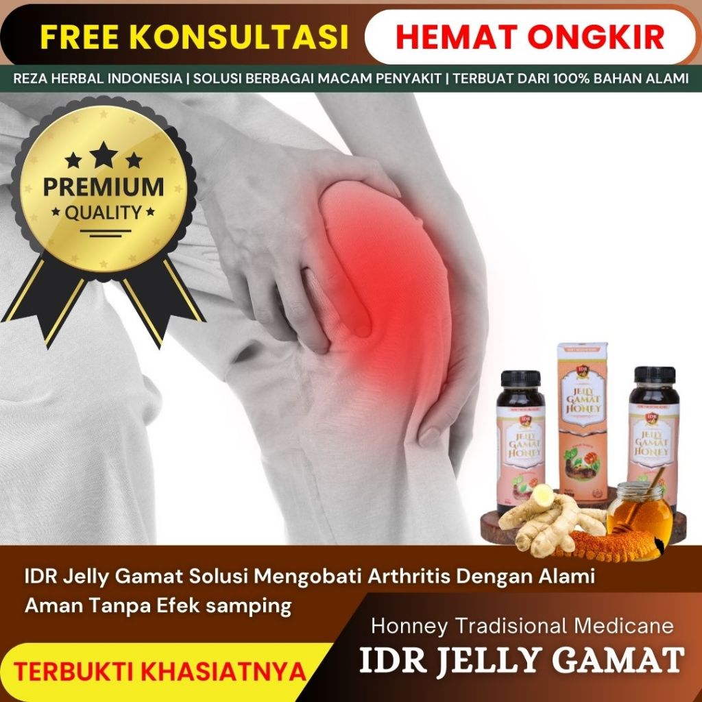 Obat Arthritis - IDR Jelly Gamat - Testimoni Terbukti 100 %