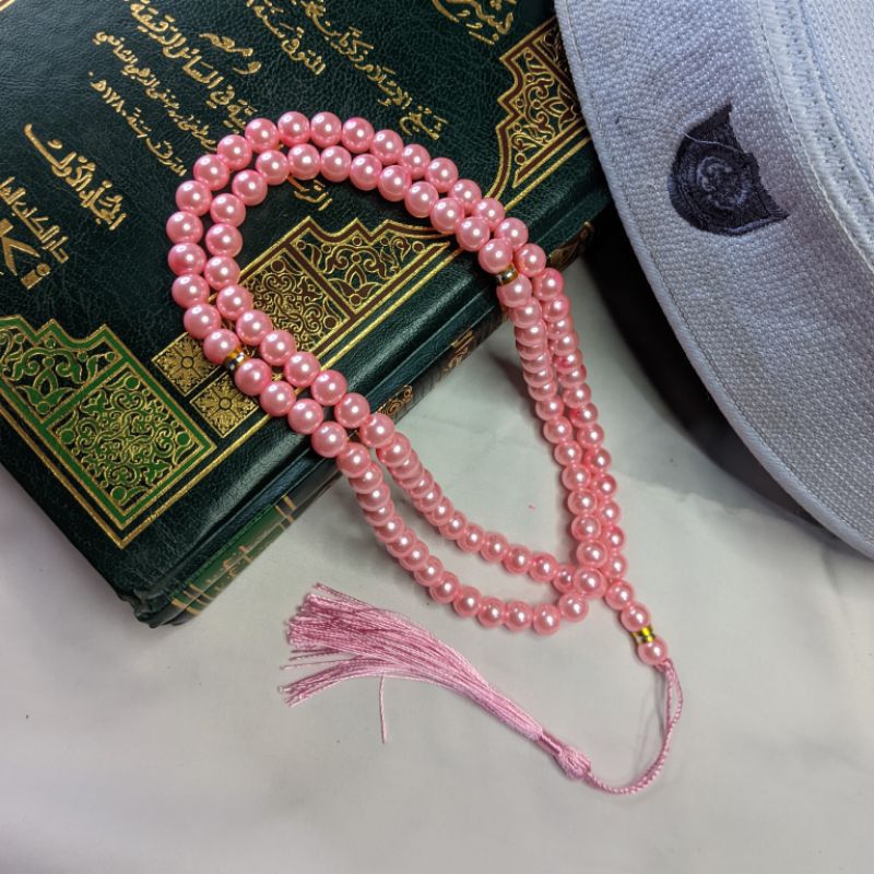 Tasbih Mutiara 99 Butir Cantik | Tasbih Mutiara Sintetis 99 | Tasbih Mutiara 99 | Tasbih Mutiara Mur