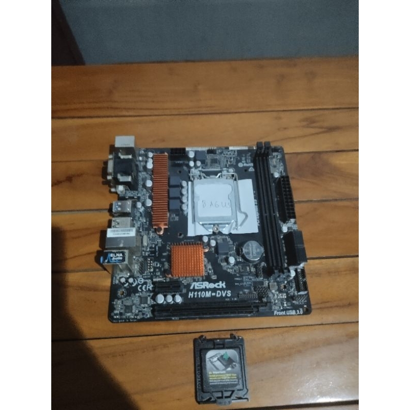Asrock H110M DVS Mod Bios Support intel gen 6-9 dan xeon gen 6-9