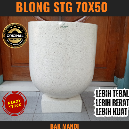 Bak Kamar Mandi Teraso - Gentong Tong Air - Bak Mandi Minimalis Murah Traso Terrazo Terazo