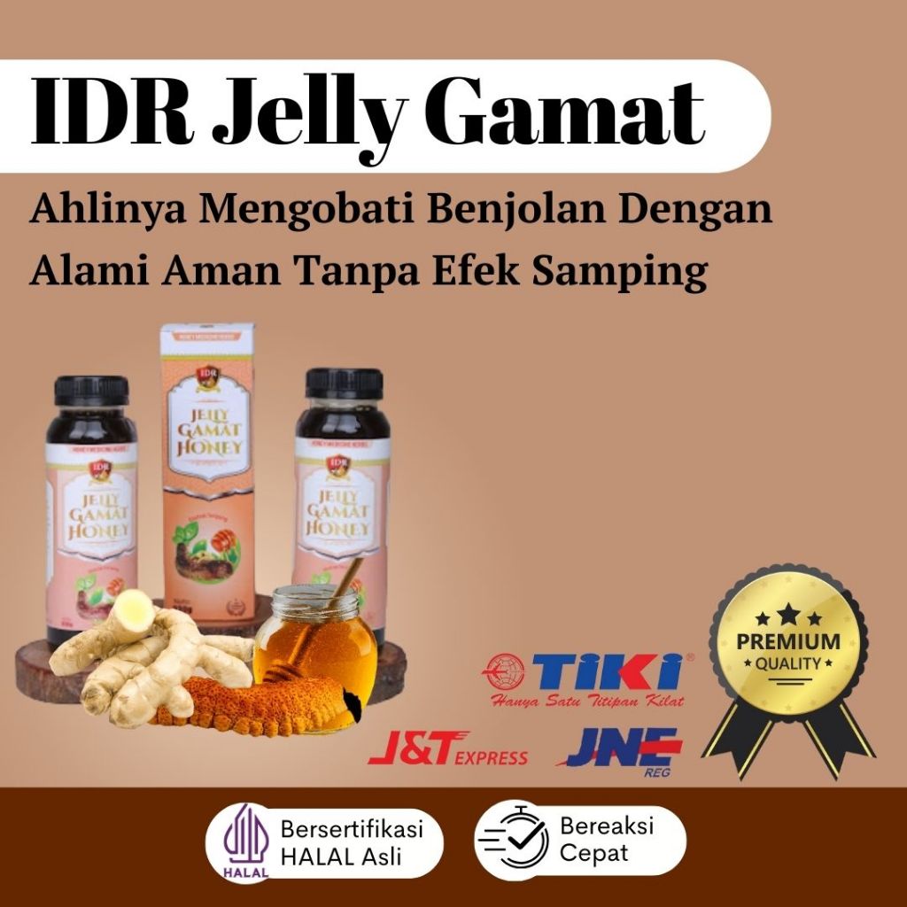 Obat Benjolan - IDR Jelly Gamat - Testimoni Terbukti 100 %