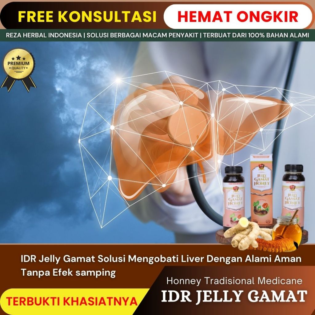 Obat Liver - IDR Jelly Gamat - Testimoni Terbukti 100 %