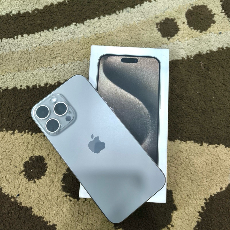 Iphone 15pro max 256gb ex ibox second like new