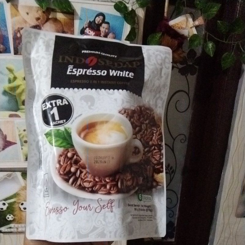 

Indosedap Espresso White 90gr (isi 6 stick @15gr)