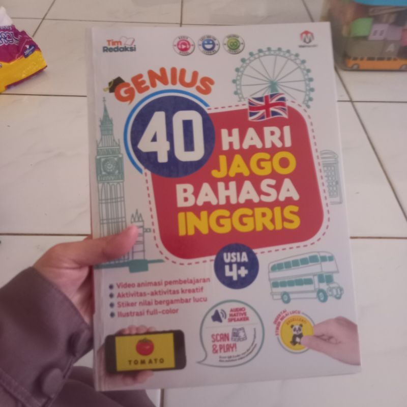 40 Hari Jago Bahasa Inggris/Buku Bahasa Inggris Pemula/Buku Bahasa Inggris Anak/Buku Belajar Bahasa 