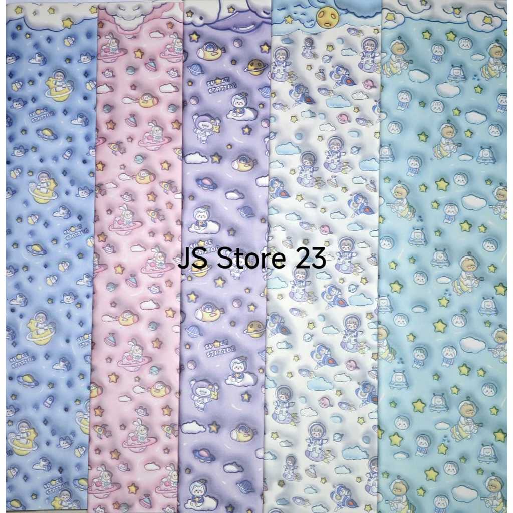 

(5Lembar) Kertas Kado Motif Fancy Karakter Lucu Bahan Tebal Premium / Kertas Kado 3D