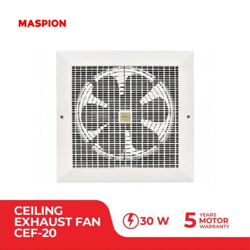 Maspion Exhaust Fan Plafon Maspion CEF-20 8 Inch