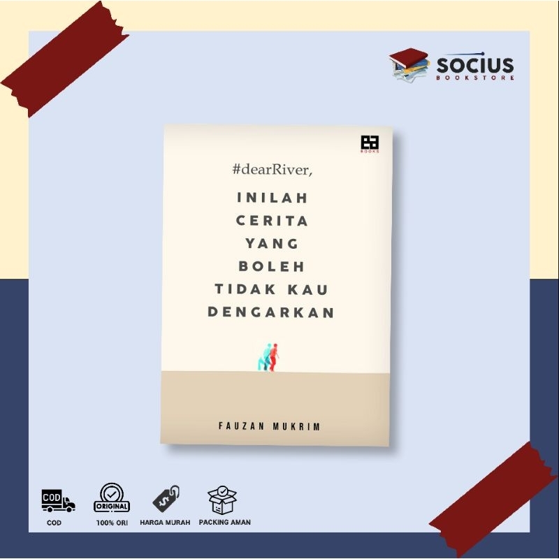 BUKU SOSIAL [ ORIGINAL ] INILAH CERITA YANG BOLEH TIDAK KAU DENGARKAN - FAUZAN MUKRIM - EA BOOKS - S