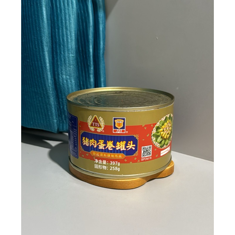 

(Sale!!) | 397 gram | Maling TTS Luncheon Meat | Pork | (Exp 15/07/2025) | Canned Egg Rolls | Maling | Daging babi luncheon gulung | 豬肉蛋卷罐头