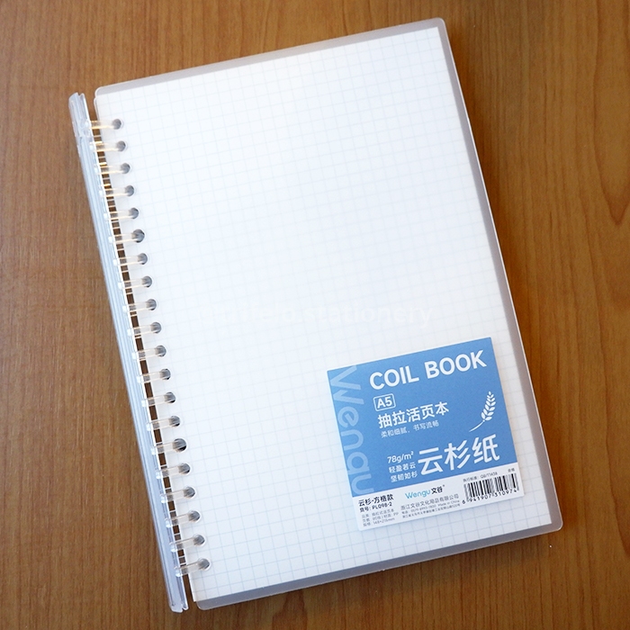 

Wengu Binder Notebook Kertas Kotak Kotak A5 B5 (PL-098-2)