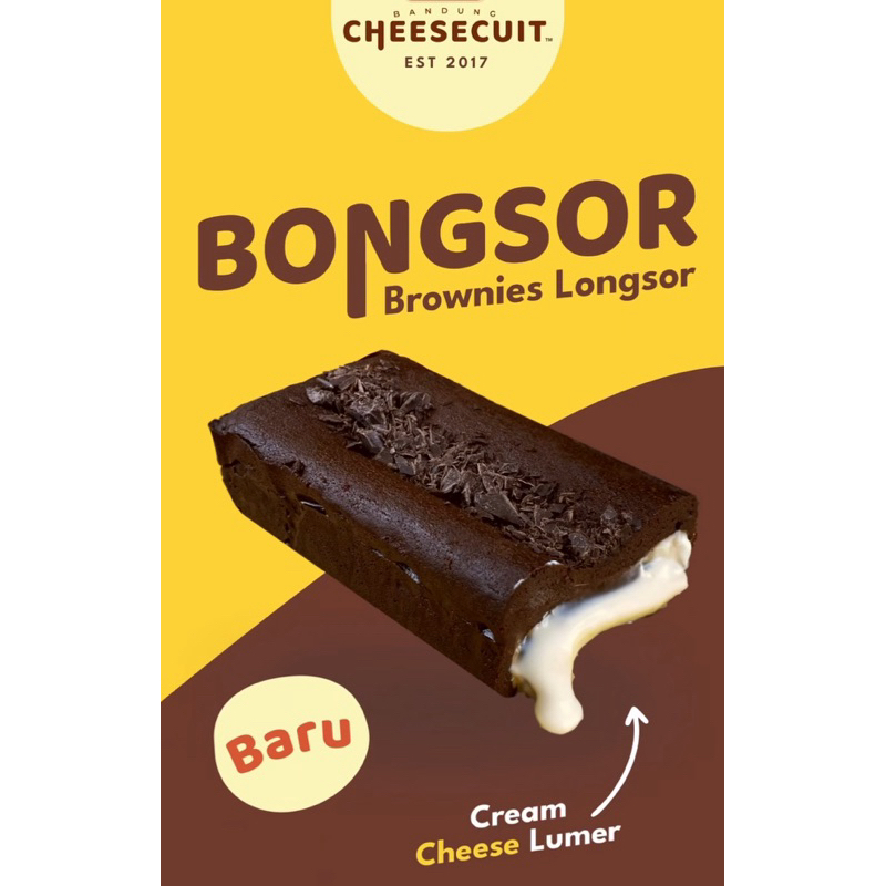 

Bongsor Cheesecuit ( Brownies Longsor )