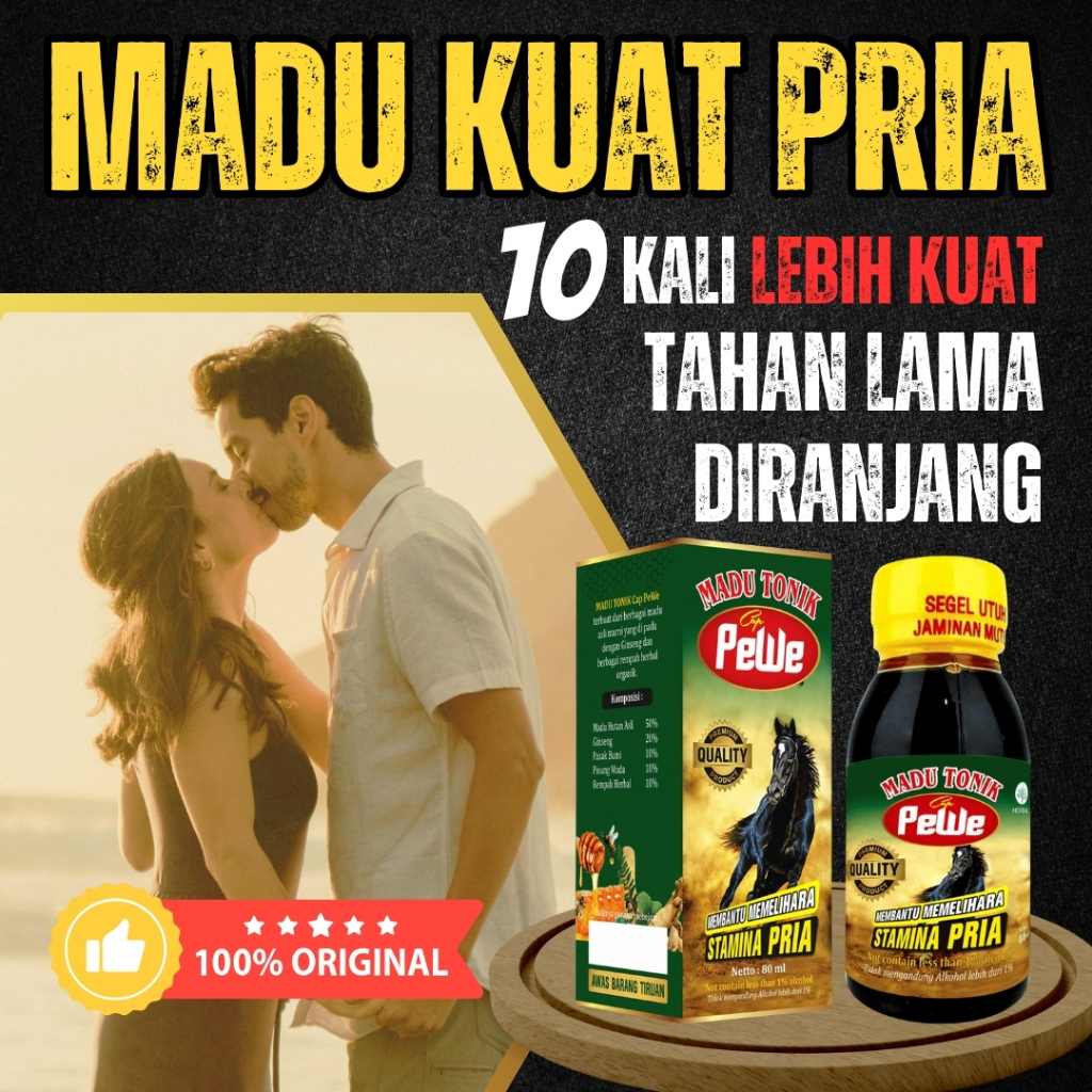 

Madukuat Madu 100% Asli Original Herbal Alami Stamina Pria Kuat Tahan Lama 80 ML Perkasa Di Ranjang