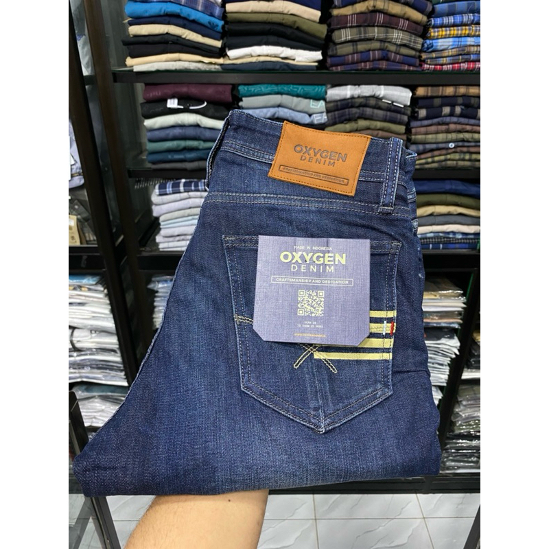 CELANA JEANS PRIA OXYGEN ORIGINAL HIGH QUALTY 100%