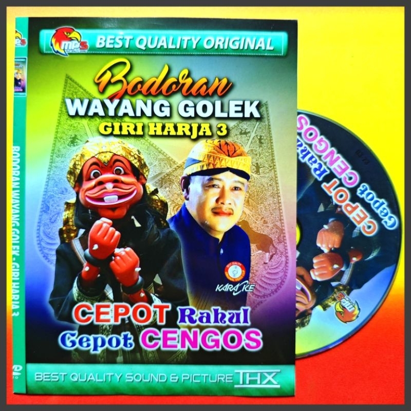 Kaset MP5 Video Wayang Golek Lakon Campuran isi 10 Judul Dalang Asep Sunandar