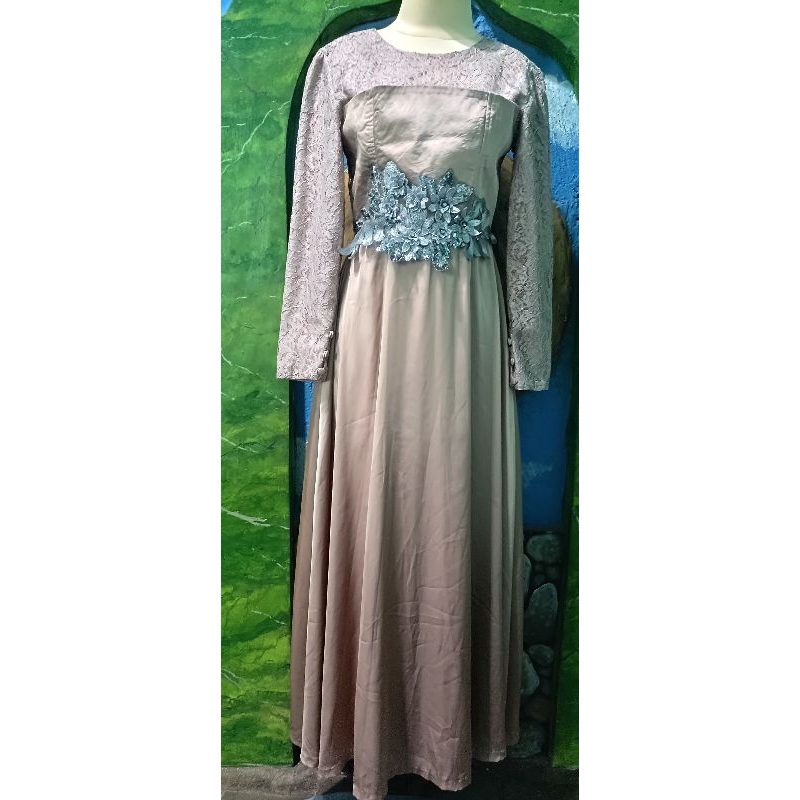 gamis pesta preloved