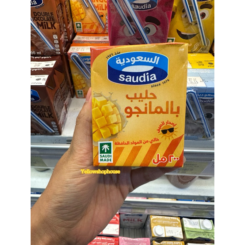 

SAUDI MANGGO MILK / SAUDI SUSU RASA MANGGA / 200ML