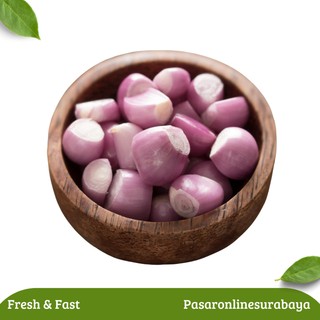 

Bawang Merah Kupas 1 Kg Bawang brambang