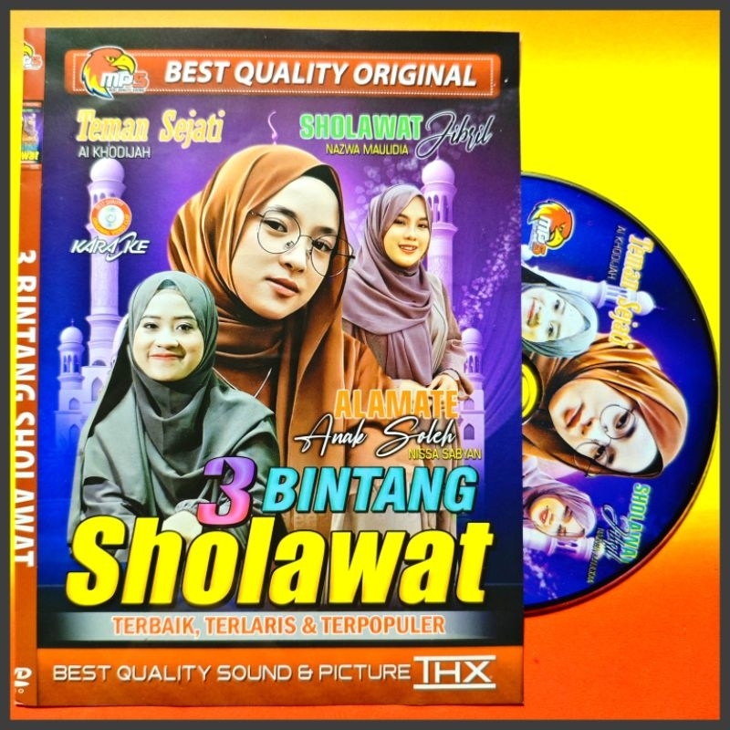 Kaset MP5 Video Musik 69 Lagu Sholawat Islami Kumpulan Para Artis Terbaik Pilihan Album Terpopuler