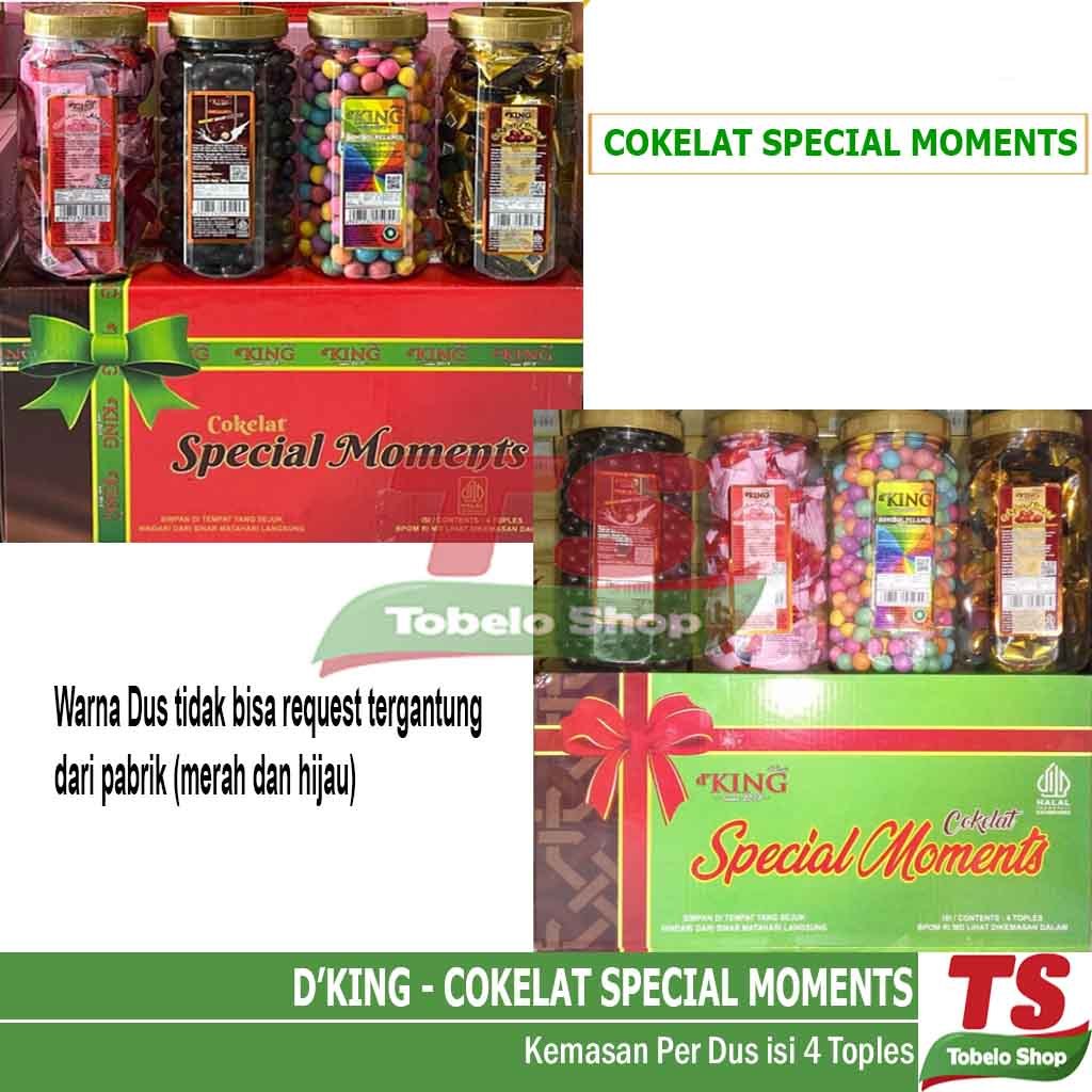 

D'KING COKELAT SPECIAL MOMENTS (DUS) isi 4 toples