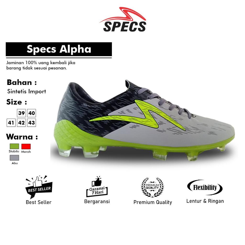 Sepatu Bola Specs Accelerator Alpha Garuda Attack SIZE 39-43