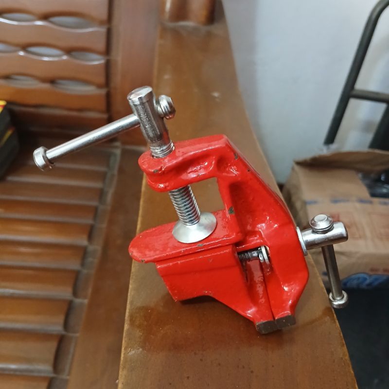 HDT CATOK MEJA ALAT PENJEPIT KLEM KAYU KLEM TANGGEM RAGUM MINI CLEM KECIL