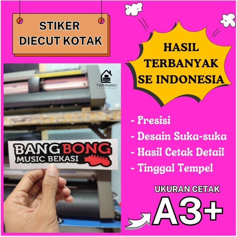 

STICKER DIECUT A3+ POTONG PUTUS KOTAK DESAIN CUSTOM / STIKER DIE CUT PRODUK CAMEL DIGIPRINT / SETIKER PRODUK / MURAH / HASIL TERBANYAK / JAKARTA BEKASI / DETAIL / PRESISI / CUTTING CUSTOM