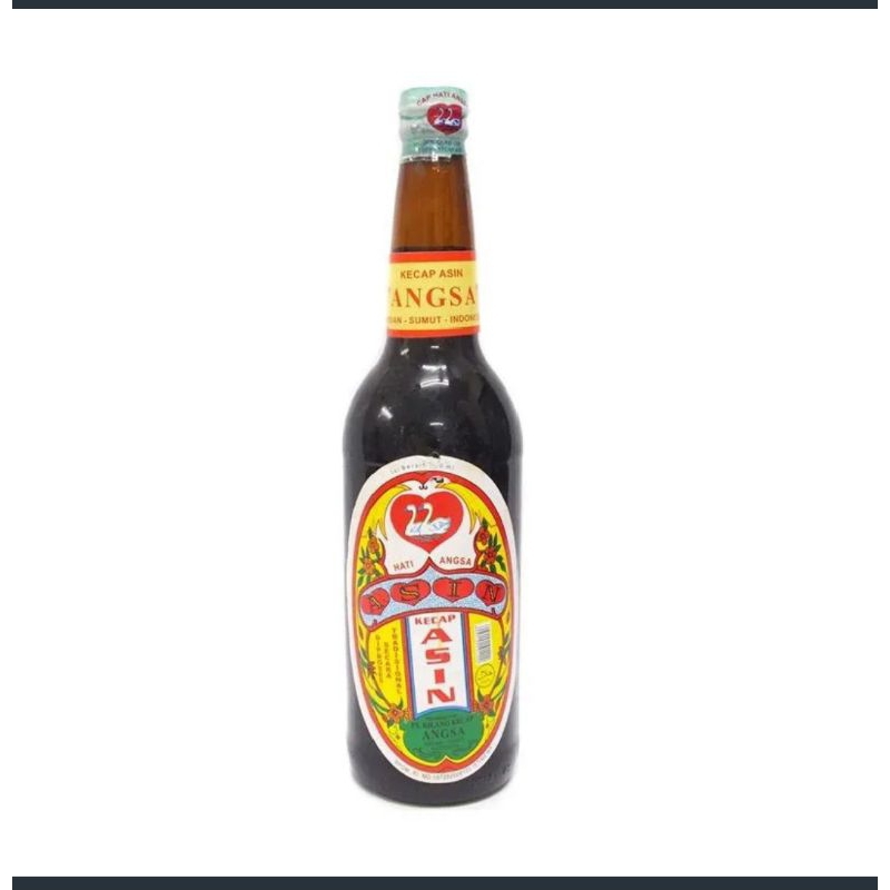 

FREE PACKING- Kecap Asin Cap Hati Angsa Btl 600ml/ Kecap Asin Gurih Khas Medan