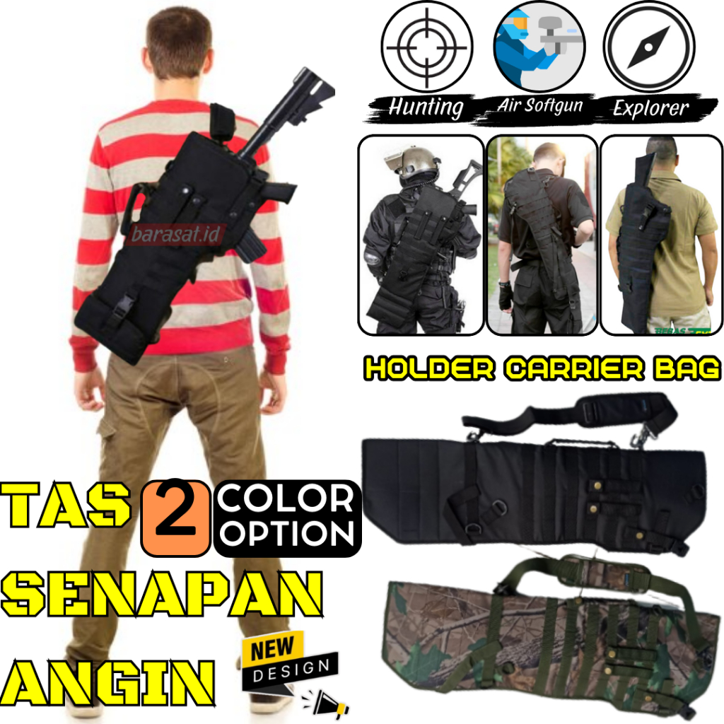 Kantong PCP Predator Pompa Tangan Sarung Tas Sanapan Angin Airsotgan Untuk Semua Jenis dan Merk