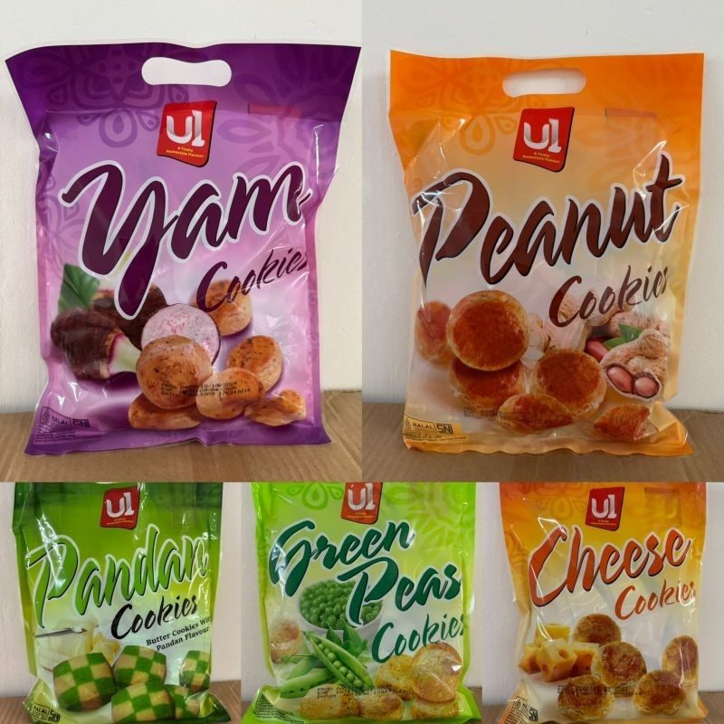 

Snack UI U1 Cookies 300gr Cemilan Nongkrong & Ngopi Banyak Rasa