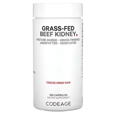 

CODEAGE Grass-Fed Beef Kidney isi 180 Capsules