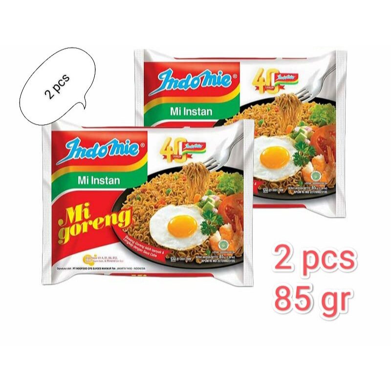 

PAKET 2PCS INDOMIE GORENG/INDOMIE