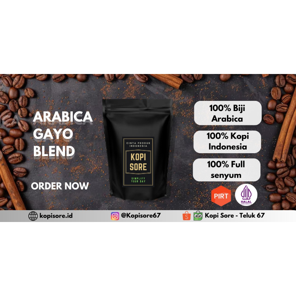 

ARABIKA GAYO HOUSEBLEND 1 Kg