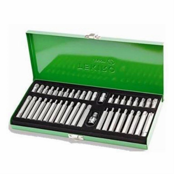 Mata obeng bintang set 42 pcs TEKIRO star socket bit set