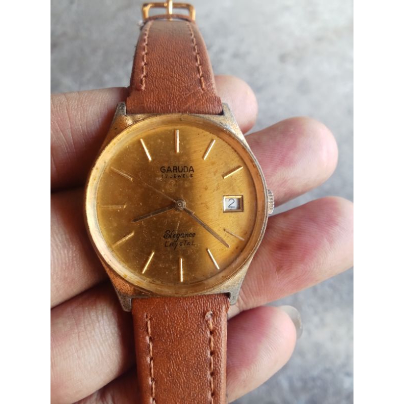 Jam Garuda Manual winding